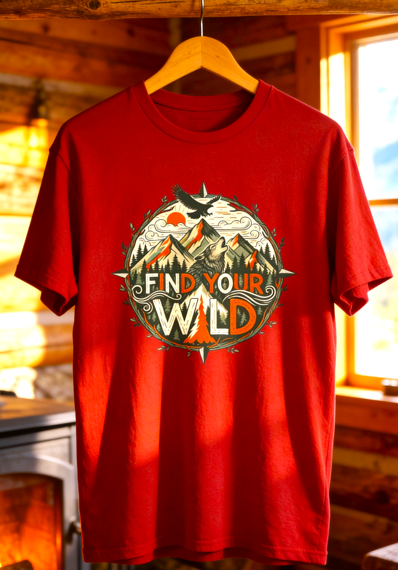 Find Your Wild T-Shirt | Gildan 5000 Tee