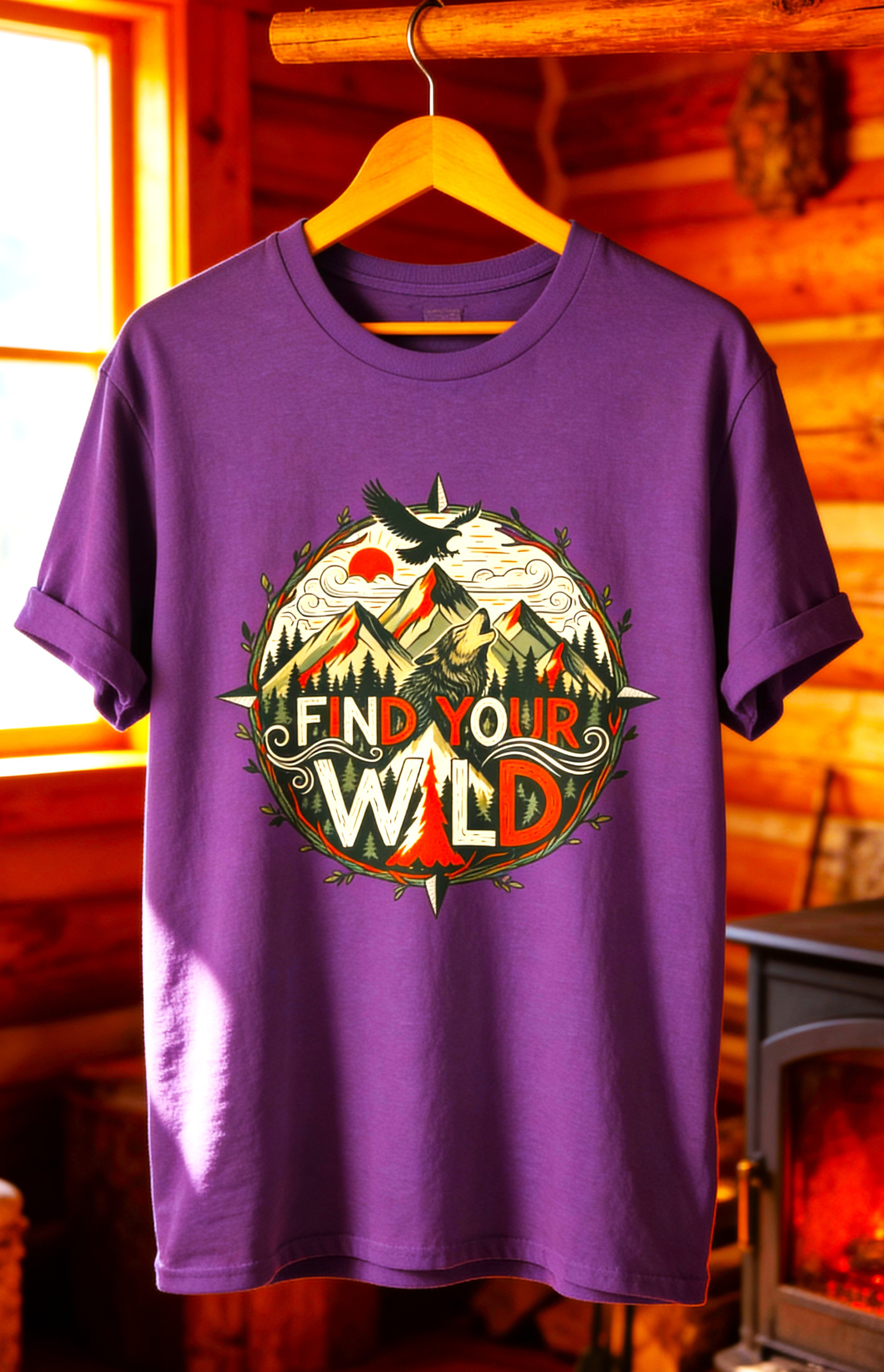 Find Your Wild T-Shirt | Gildan 5000 Tee