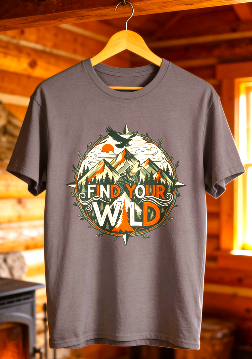 Find Your Wild T-Shirt | Gildan 5000 Tee