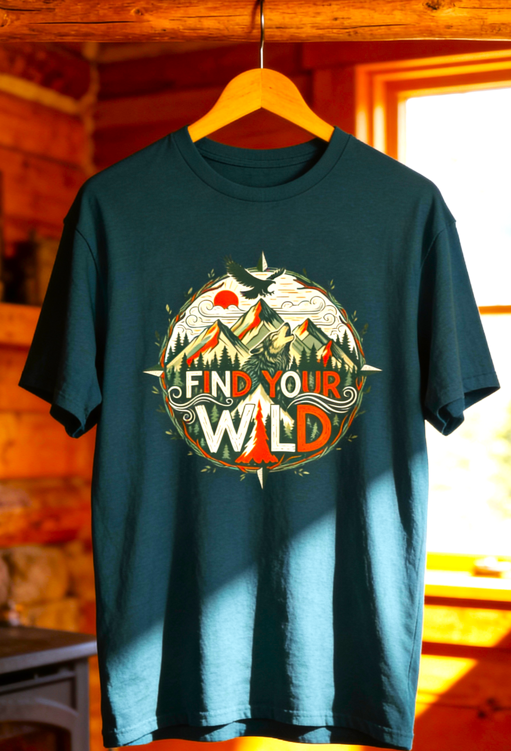 Find Your Wild T-Shirt | Gildan 5000 Tee