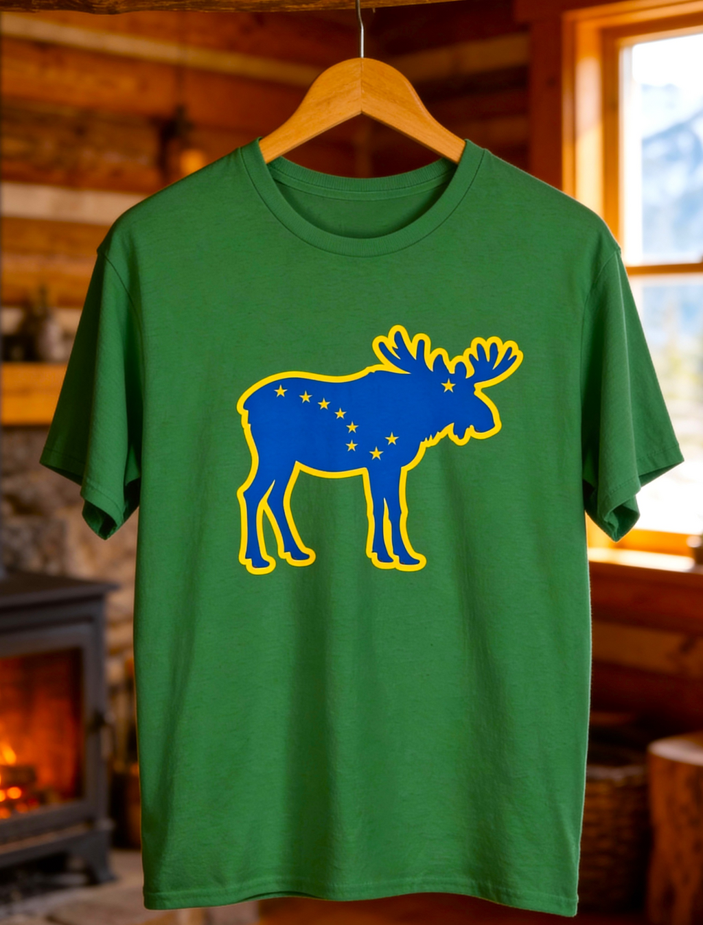 Alaska Moose Constellation T-Shirt