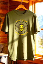 Stay Wild Bee Positive Tee