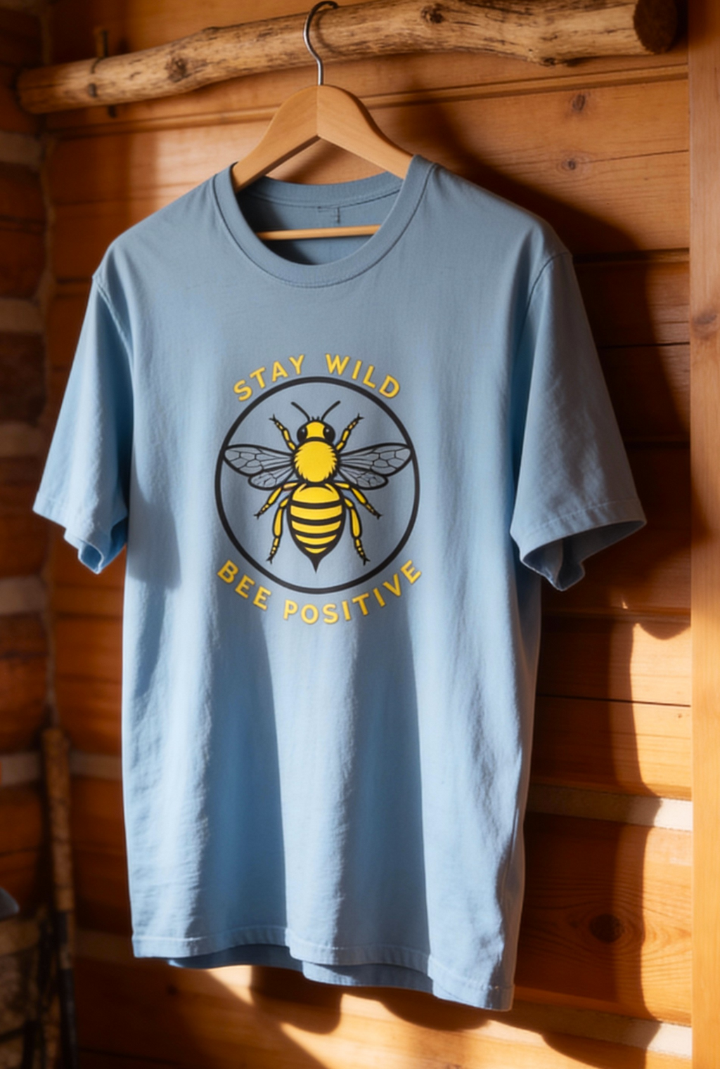 Stay Wild Bee Positive Tee