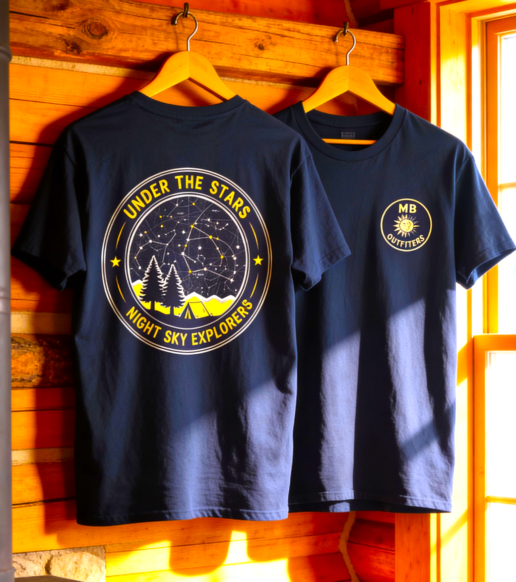 Under the Stars – Night Sky Explorers Tee
