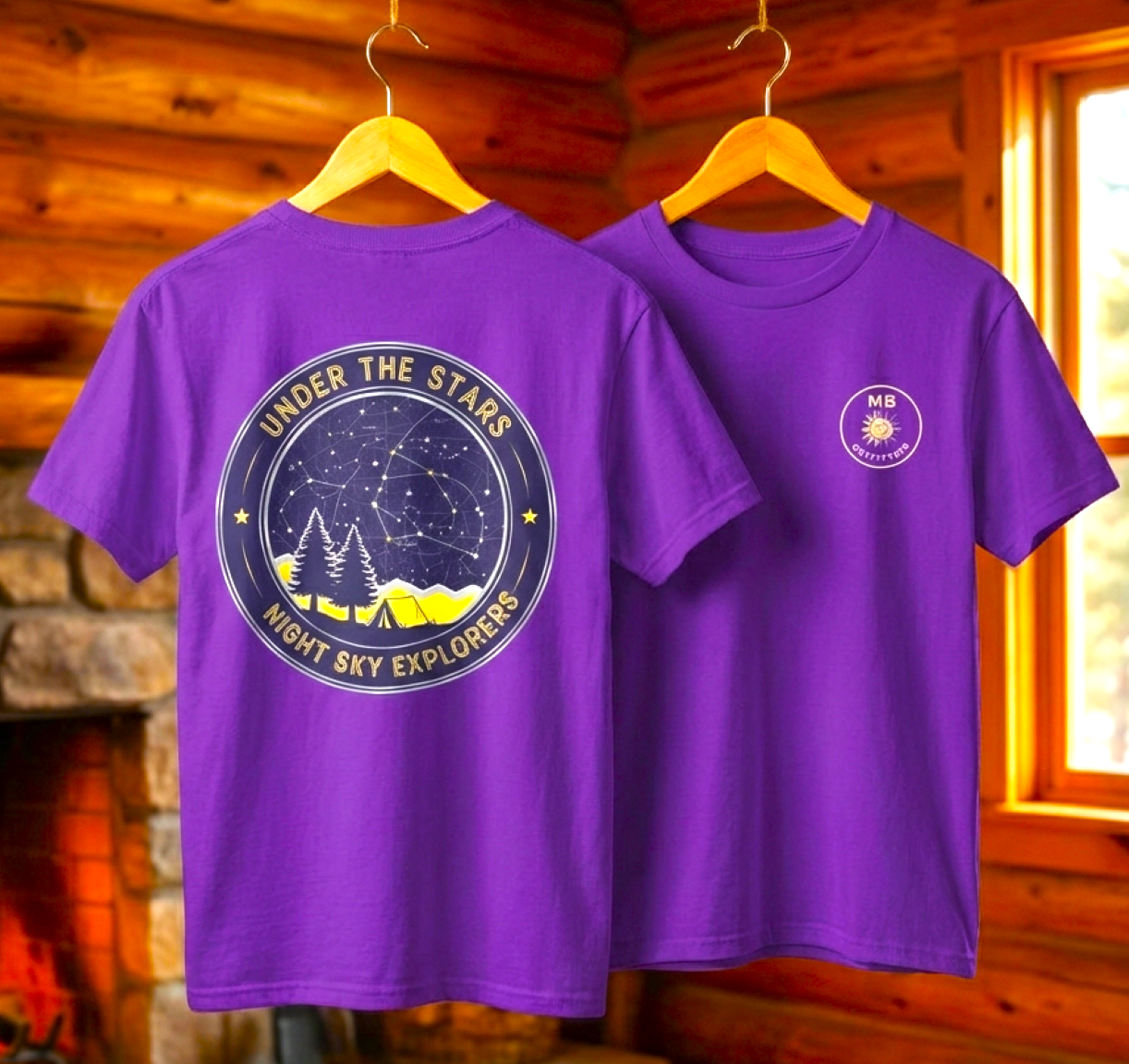 Under the Stars – Night Sky Explorers Tee