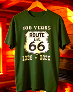 Route 66 100 Years T-Shirt (1926–2026)
