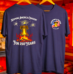 Campfires & Freedom – 250 Years of America T-Shirt (1776–2026)