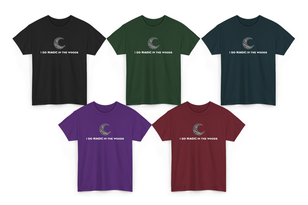 I Do Magic in the Woods T-Shirt | Witchy Forest Tee