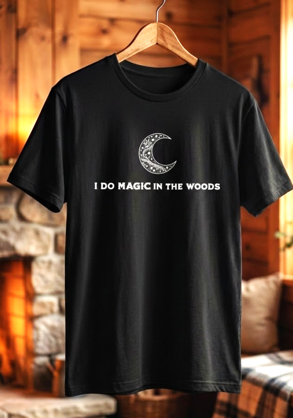 I Do Magic in the Woods T-Shirt | Witchy Forest Tee