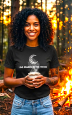 I Do Magic in the Woods T-Shirt | Witchy Forest Tee