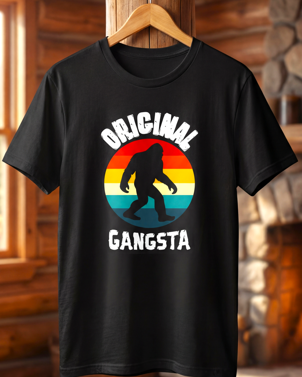 Bigfoot “Original Gangsta” Retro T-Shirt