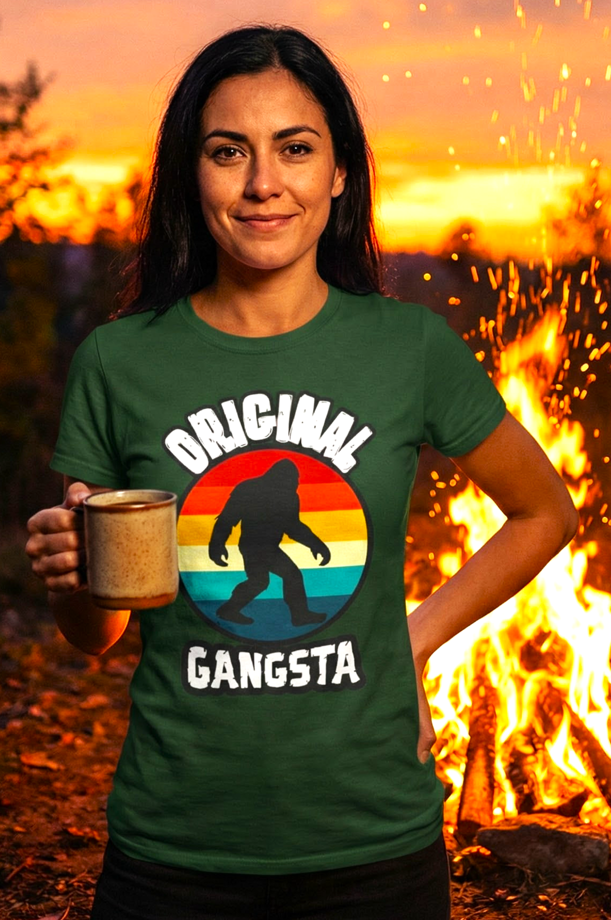 Bigfoot “Original Gangsta” Retro T-Shirt