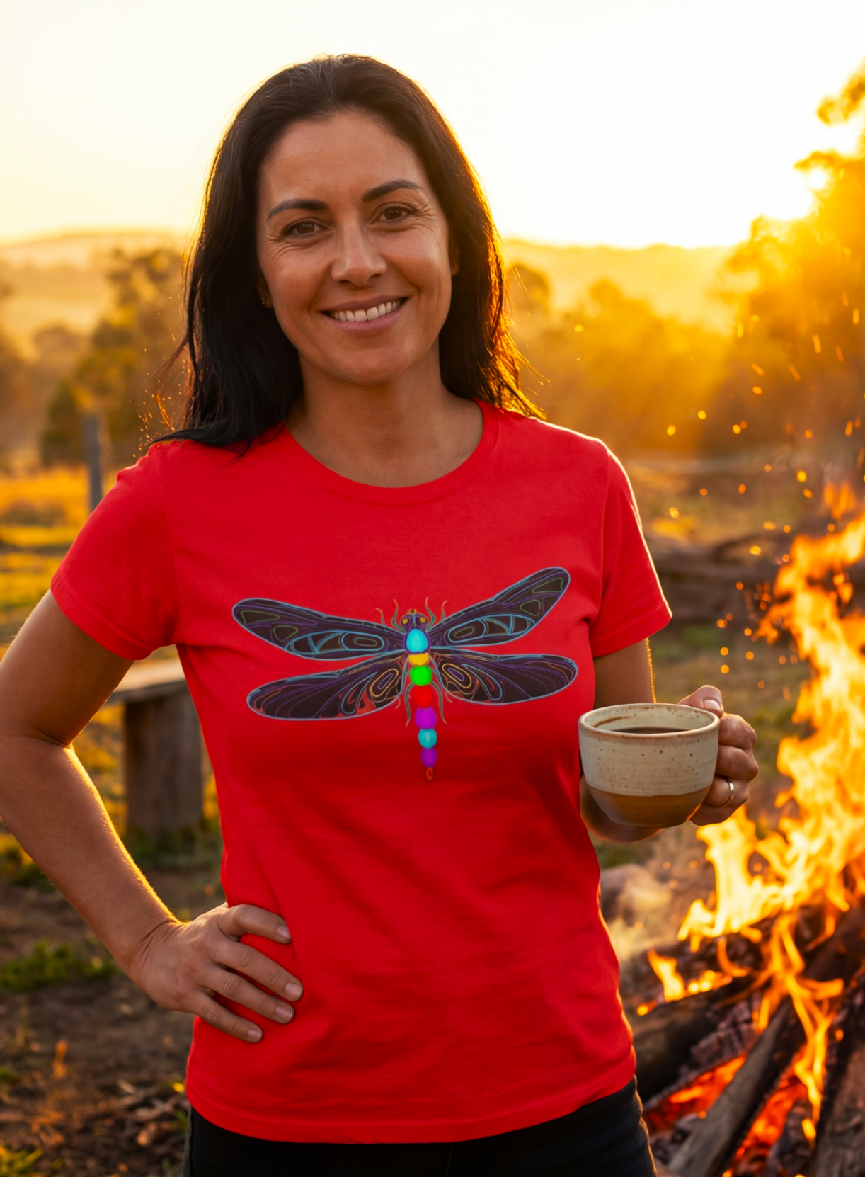 Chakra Dragonfly T-Shirt