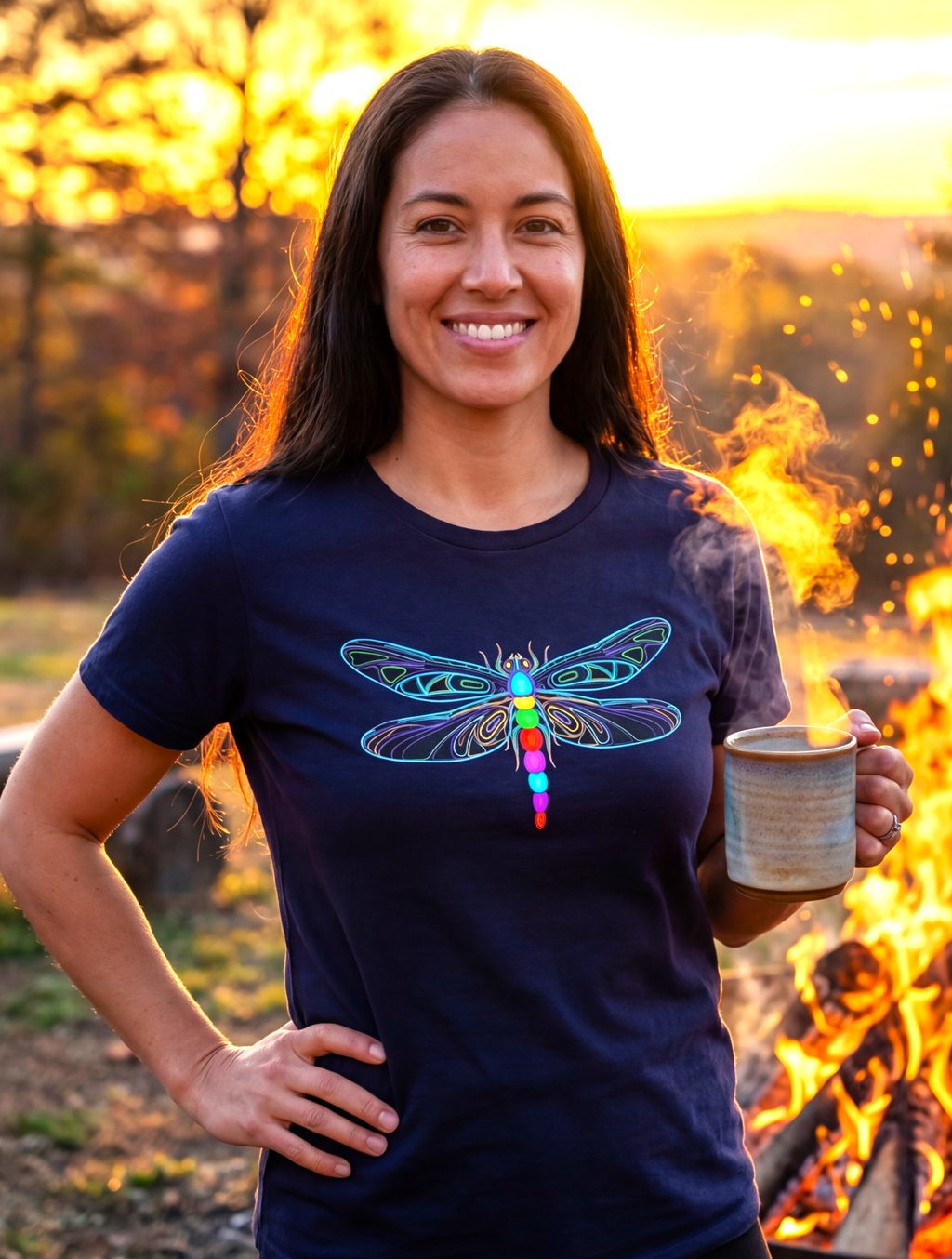 Chakra Dragonfly T-Shirt