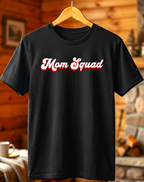 Mom Squad Retro Script T-Shirt