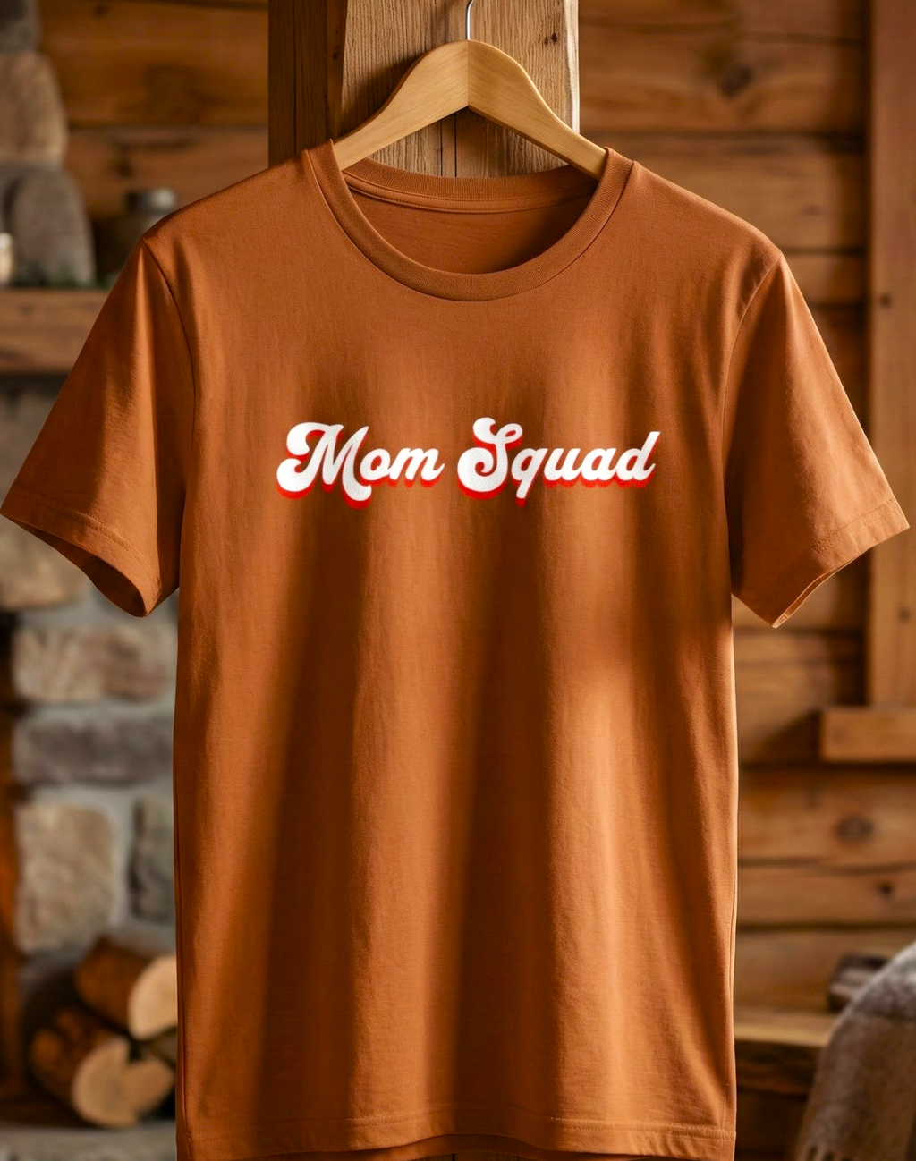Mom Squad Retro Script T-Shirt