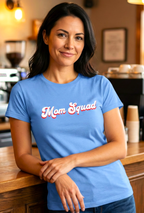 Mom Squad Retro Script T-Shirt