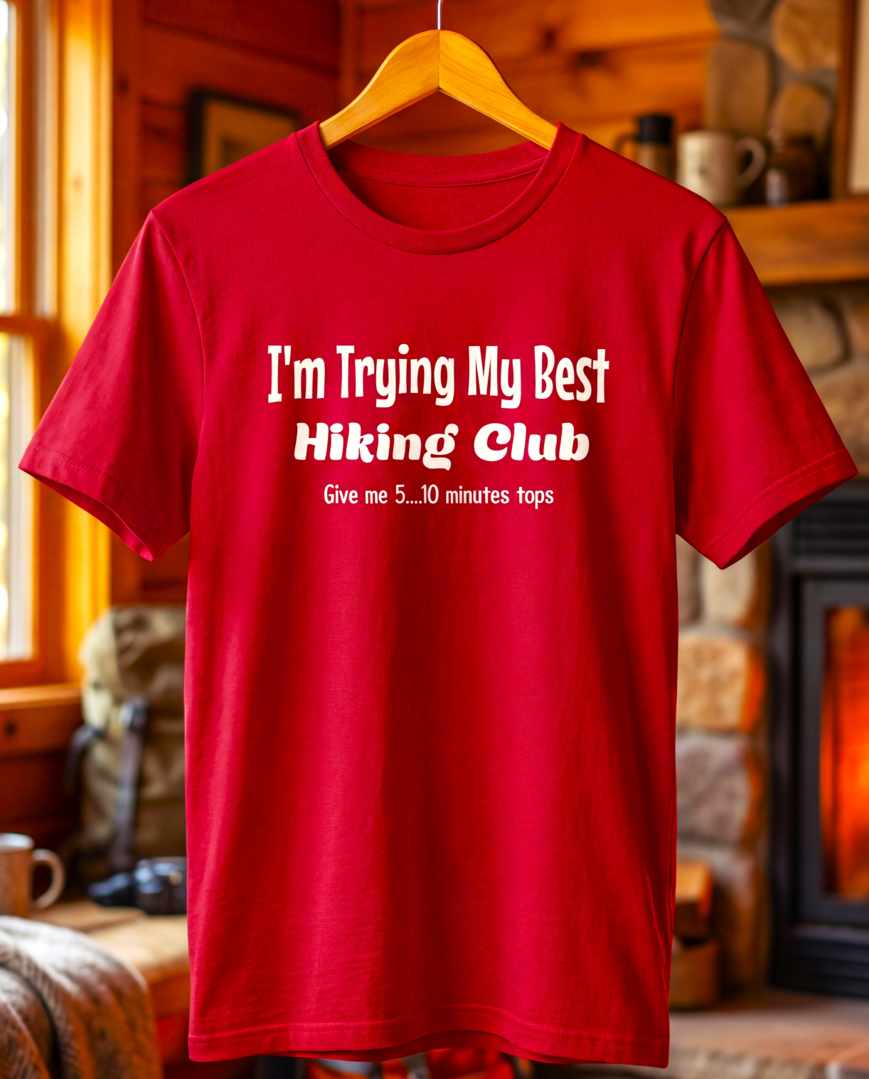 I’m Trying My Best Hiking Club Tee