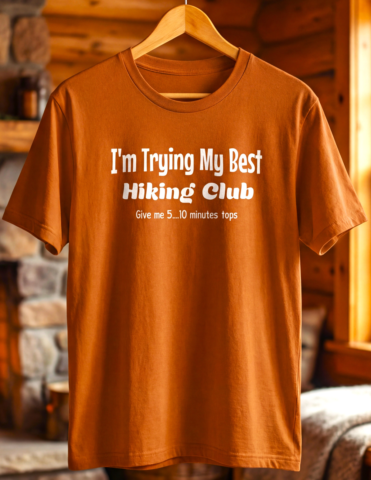 I’m Trying My Best Hiking Club Tee