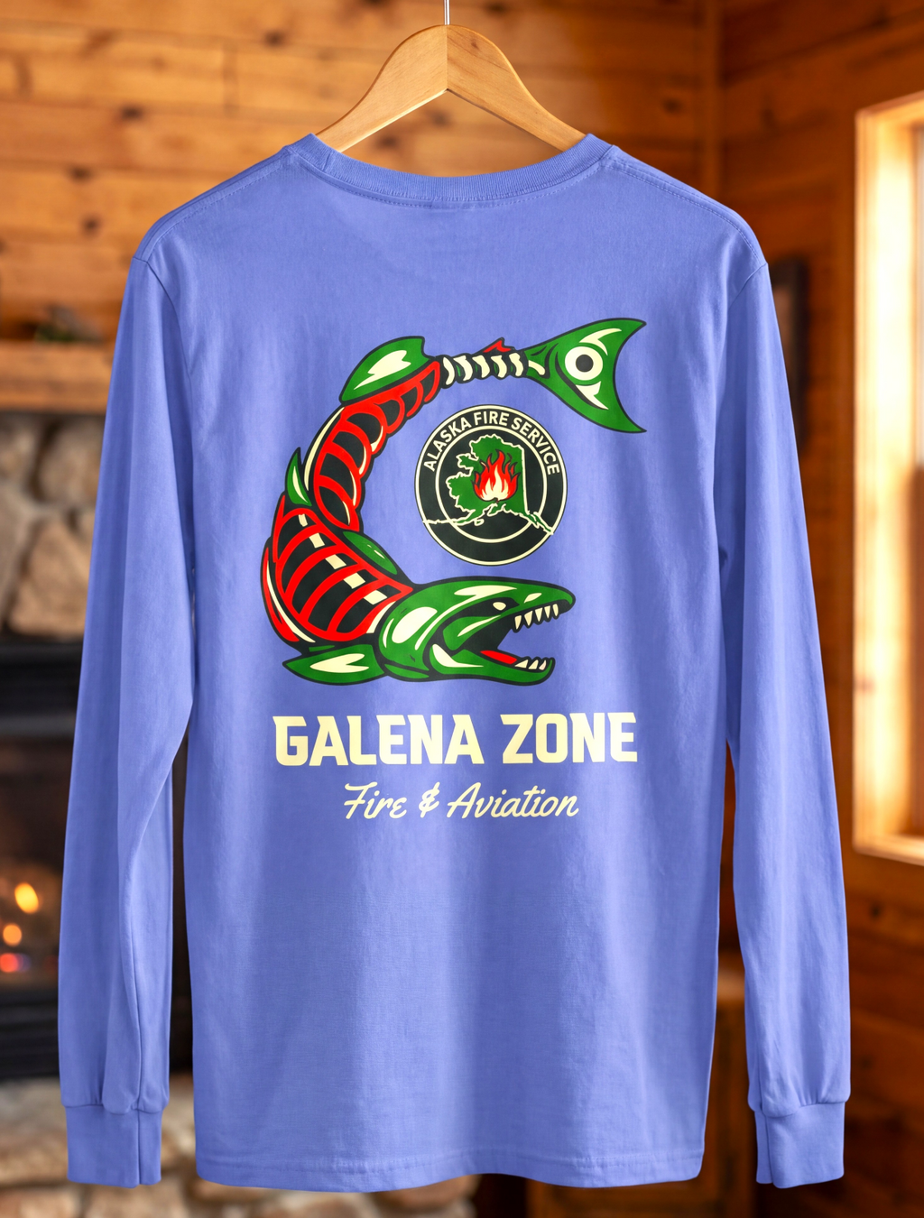 Galena Zone Fire & Aviation Long Sleeve T-Shirt