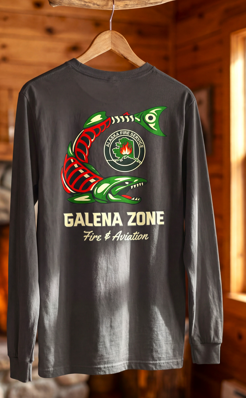 Galena Zone Fire & Aviation Long Sleeve T-Shirt