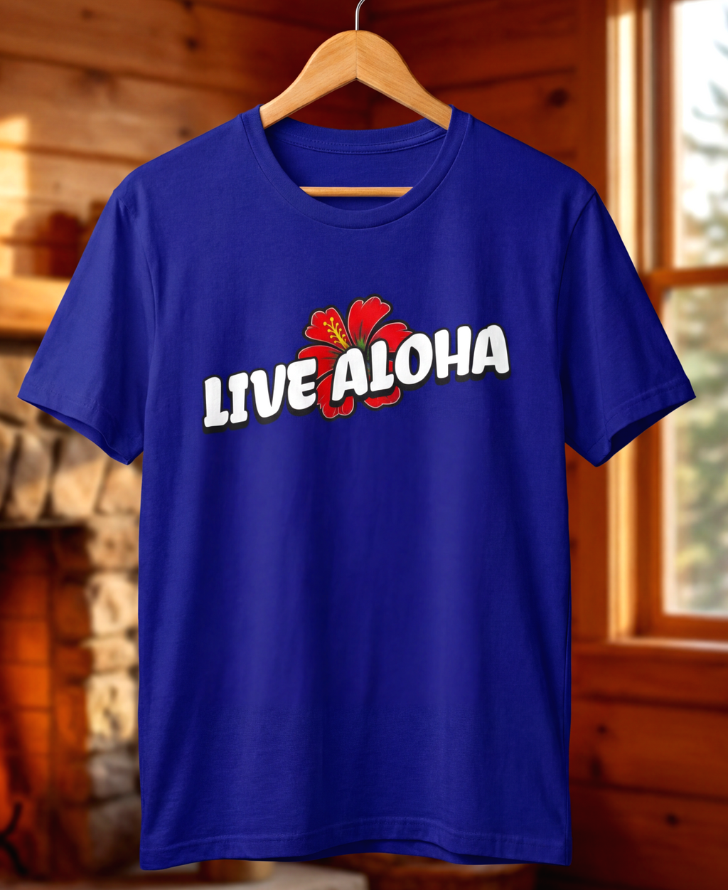 Live Aloha Hibiscus T-Shirt
