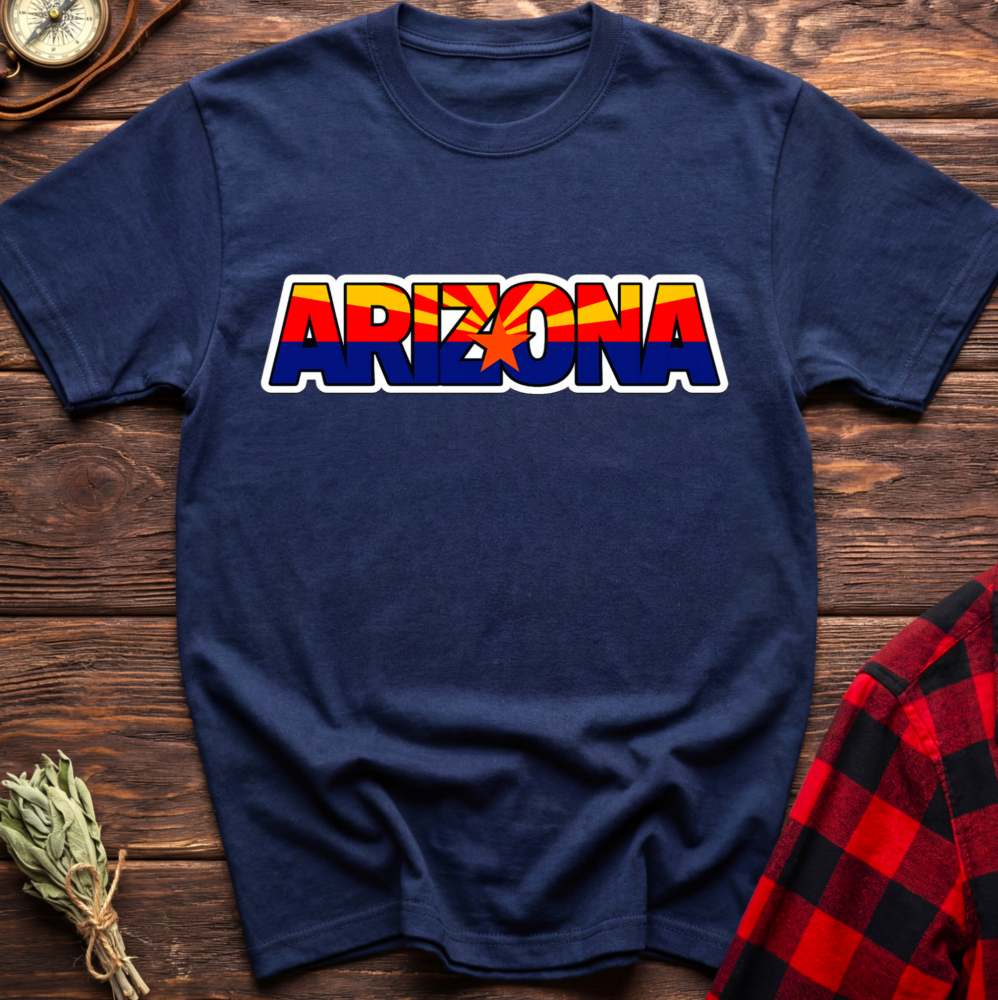 Arizona State Flag Graphic T-Shirt
