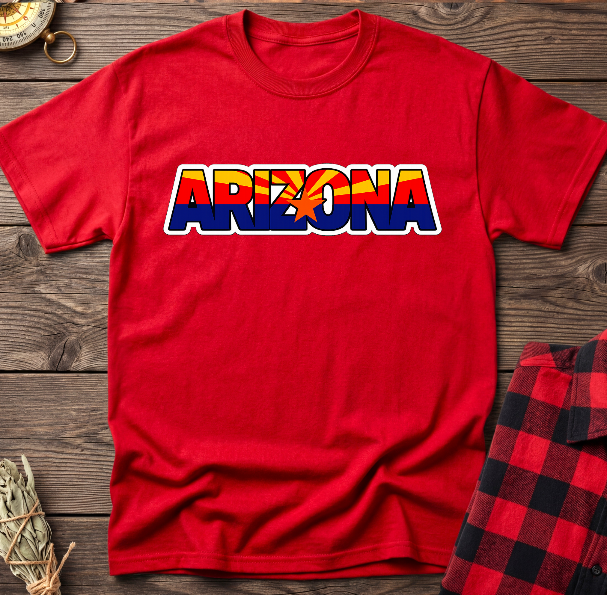 Arizona State Flag Graphic T-Shirt