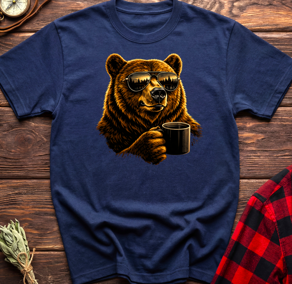 Morning Grind Bear Tee