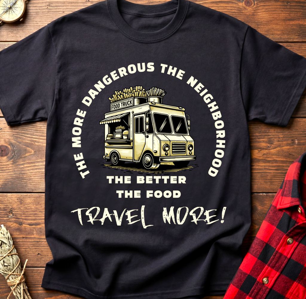 Travel More Food Truck T-Shirt