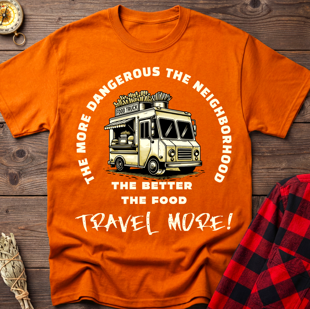Travel More Food Truck T-Shirt