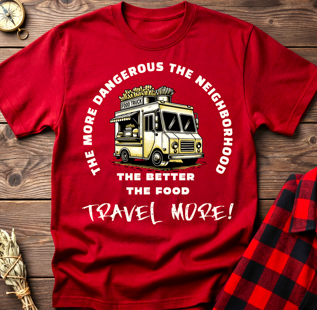 Travel More Food Truck T-Shirt