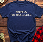 Unplug To Recharge Mindset Tee