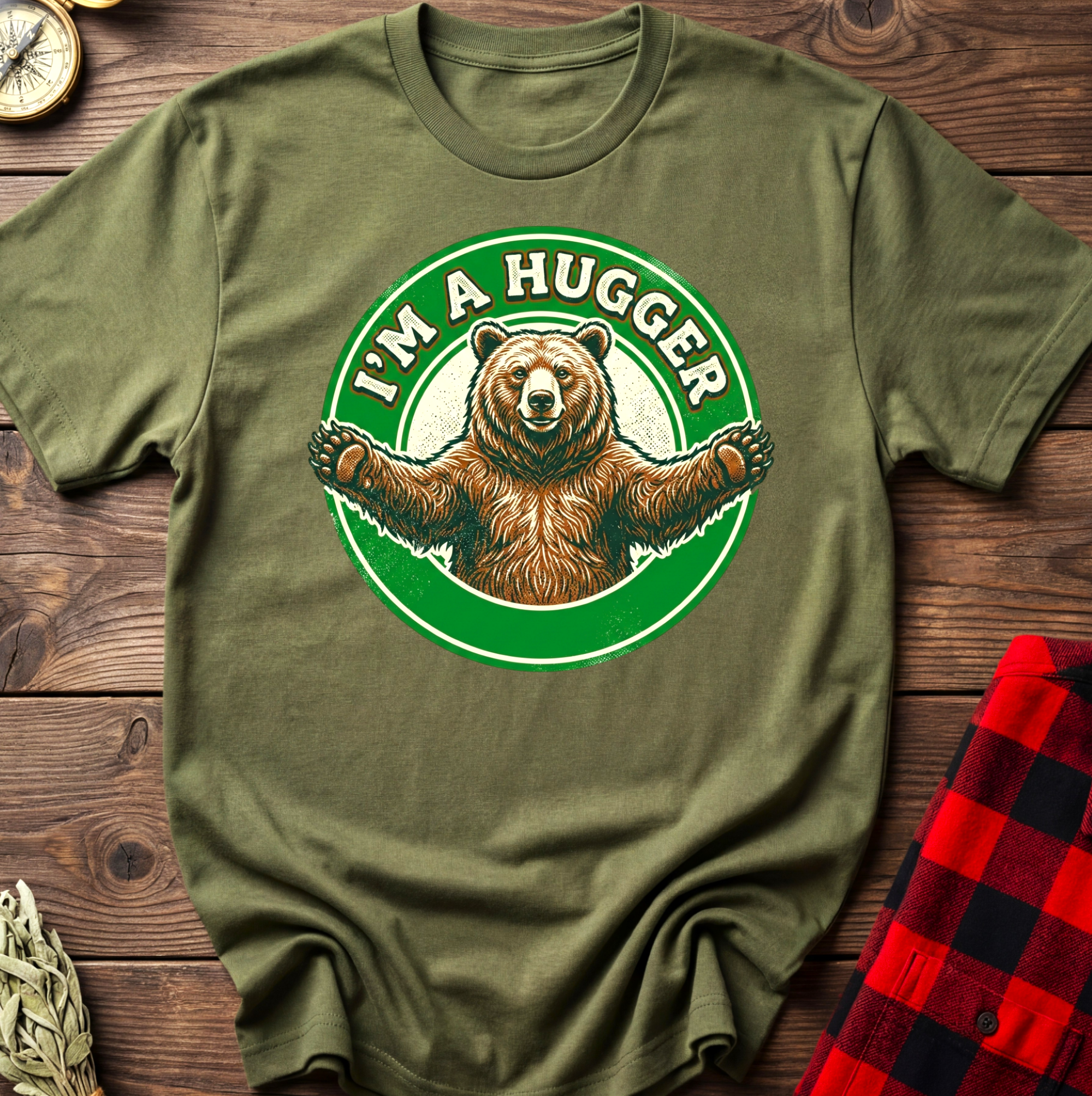 I'm A Hugger Bear T-Shirt