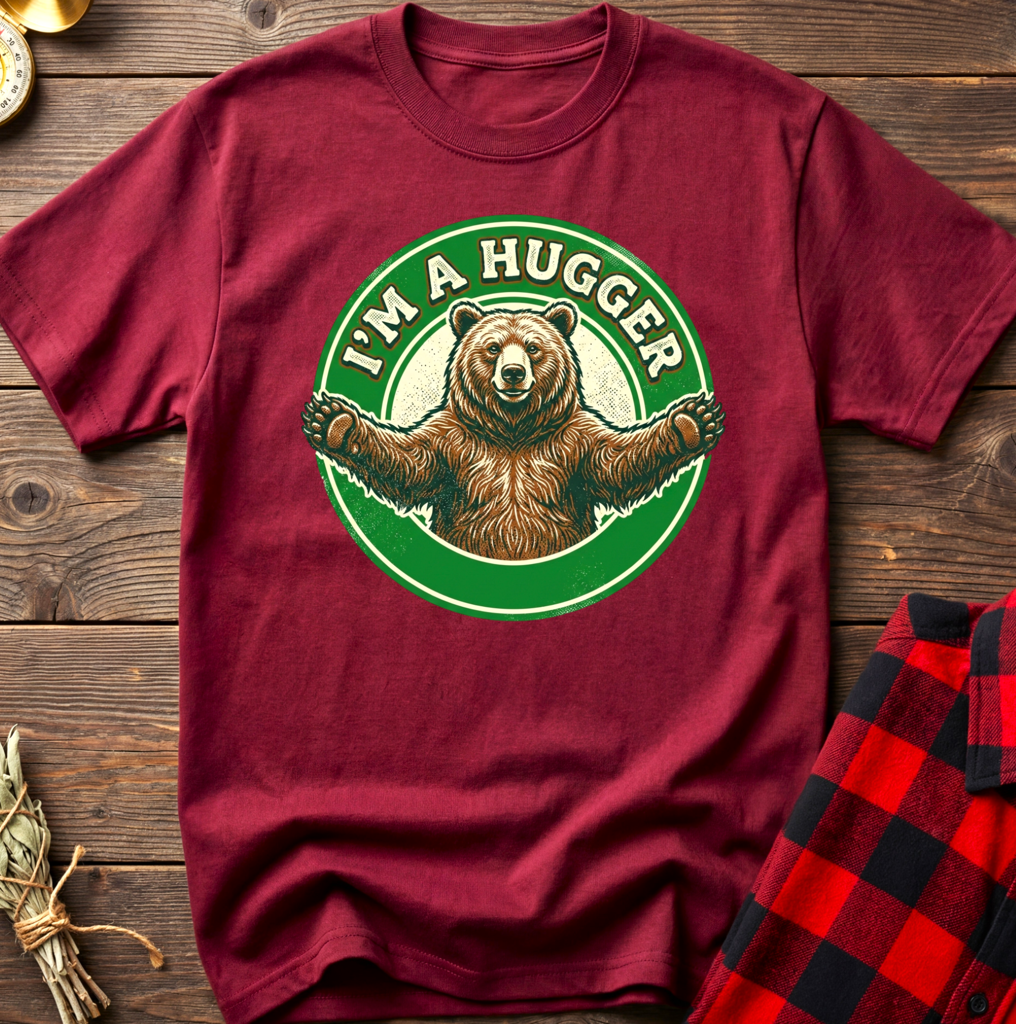 I'm A Hugger Bear T-Shirt
