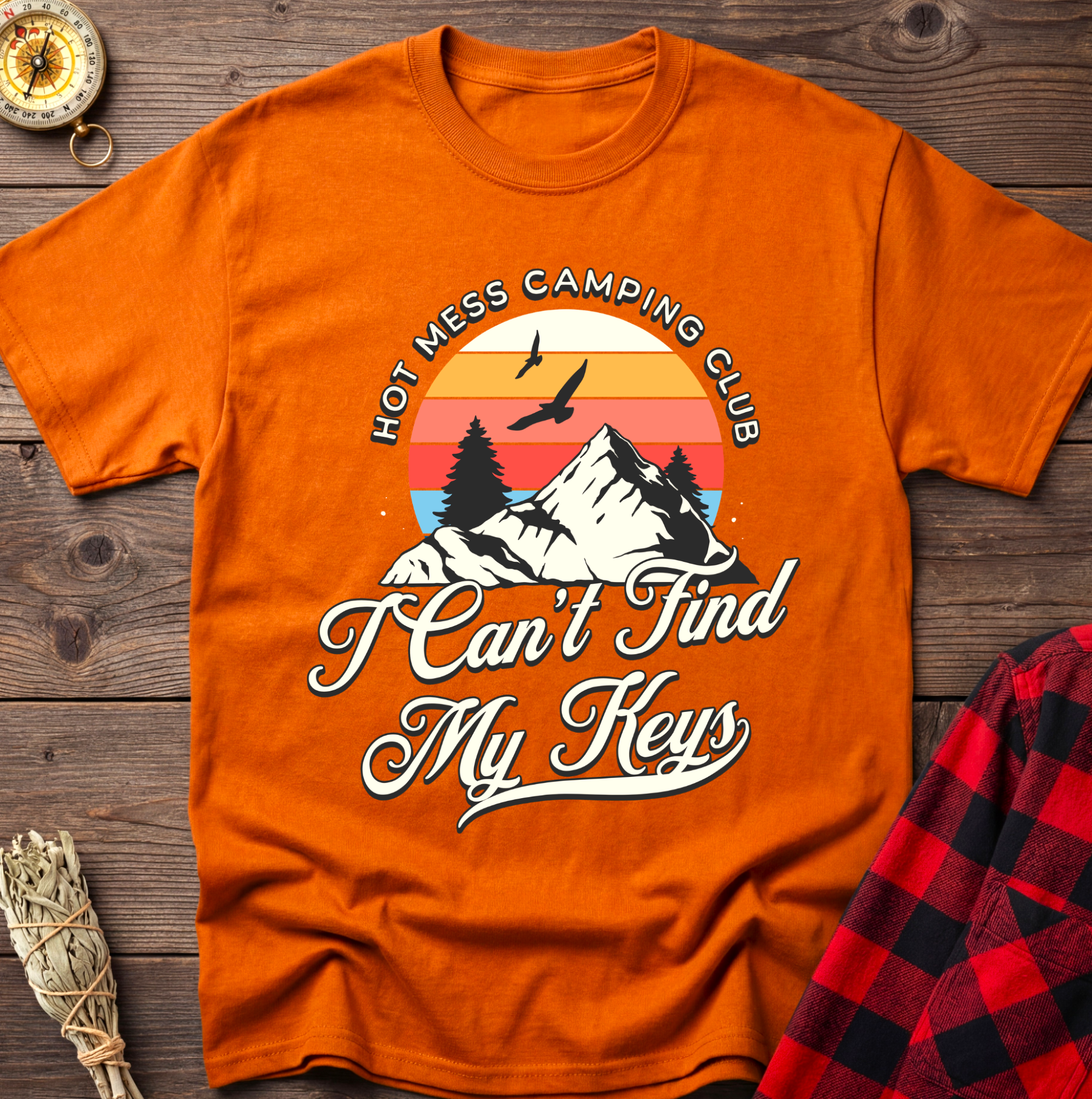 Hot Mess Camping Club Tee