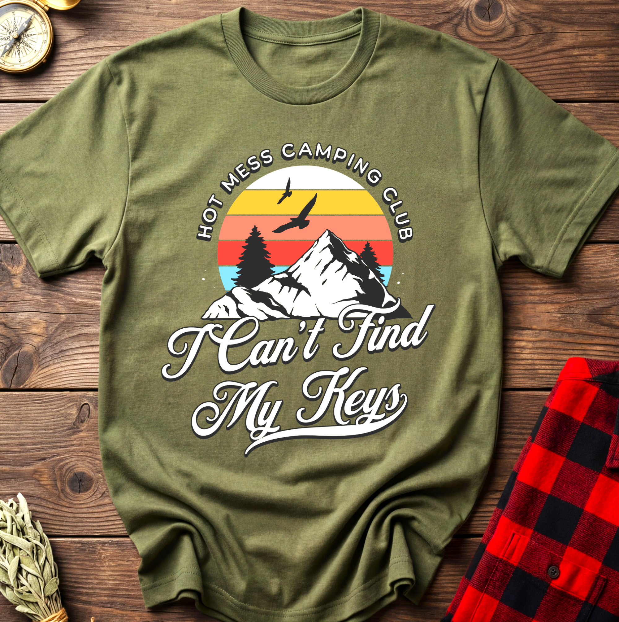 Hot Mess Camping Club Tee