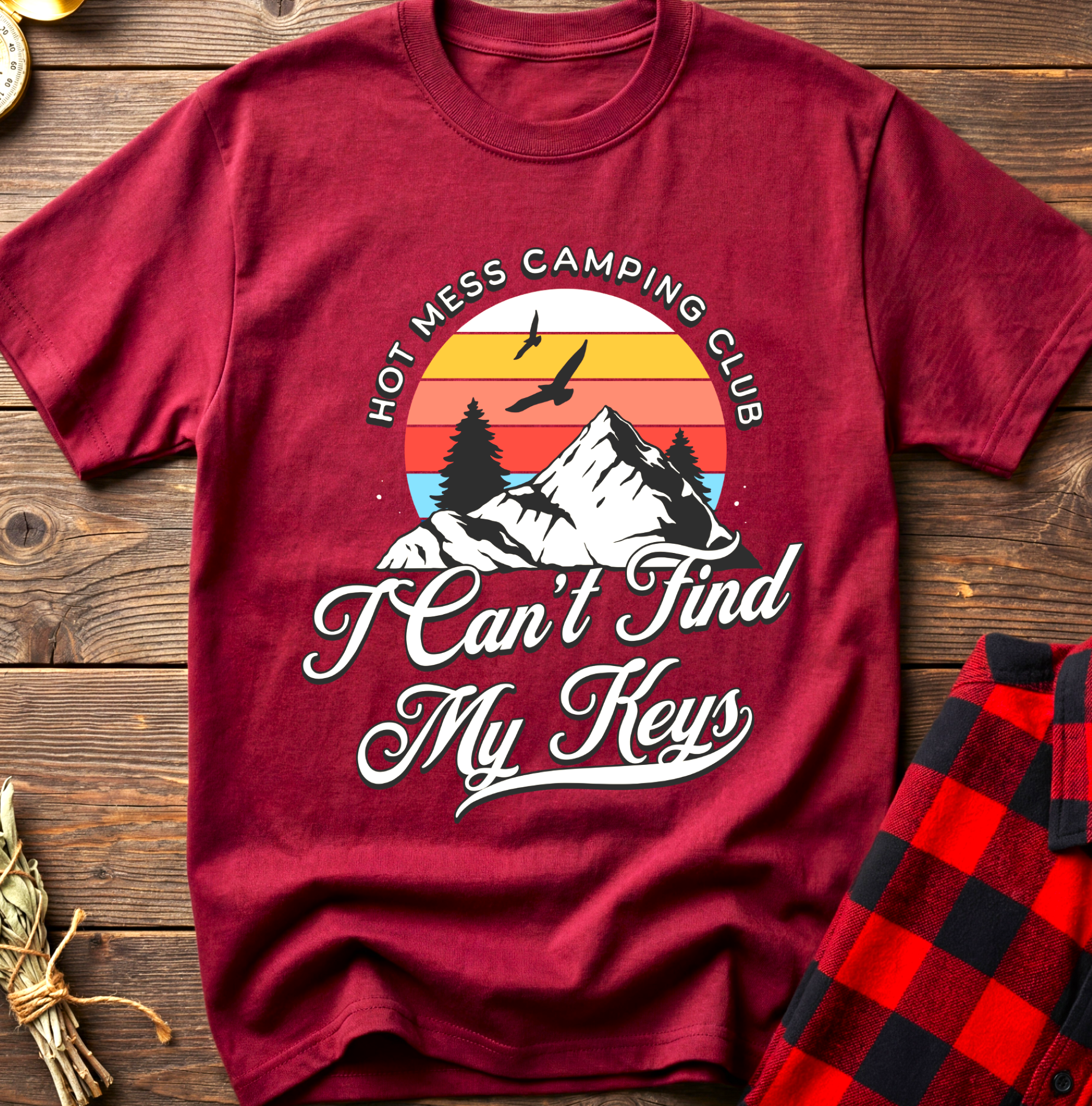 Hot Mess Camping Club Tee