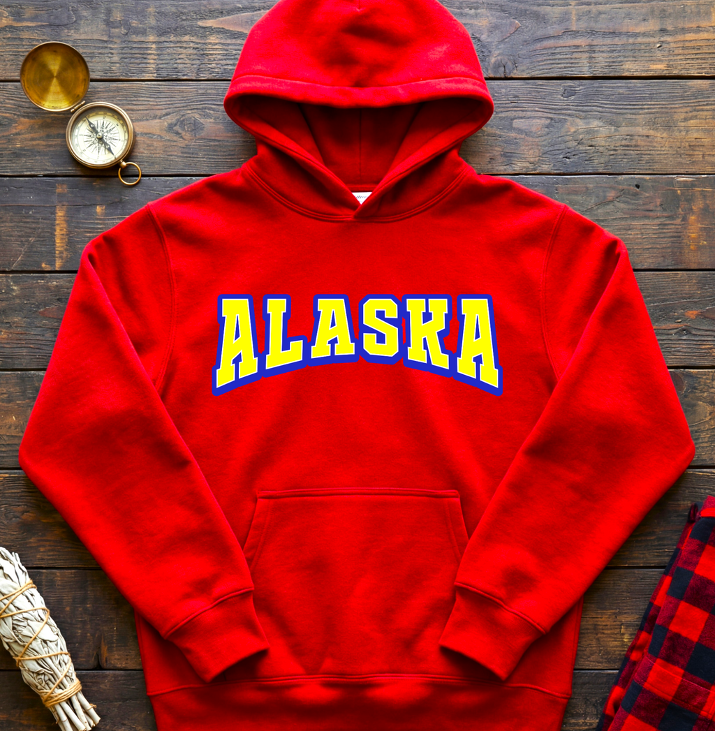 Alaska Collegiate Heavy Blend Hoodie