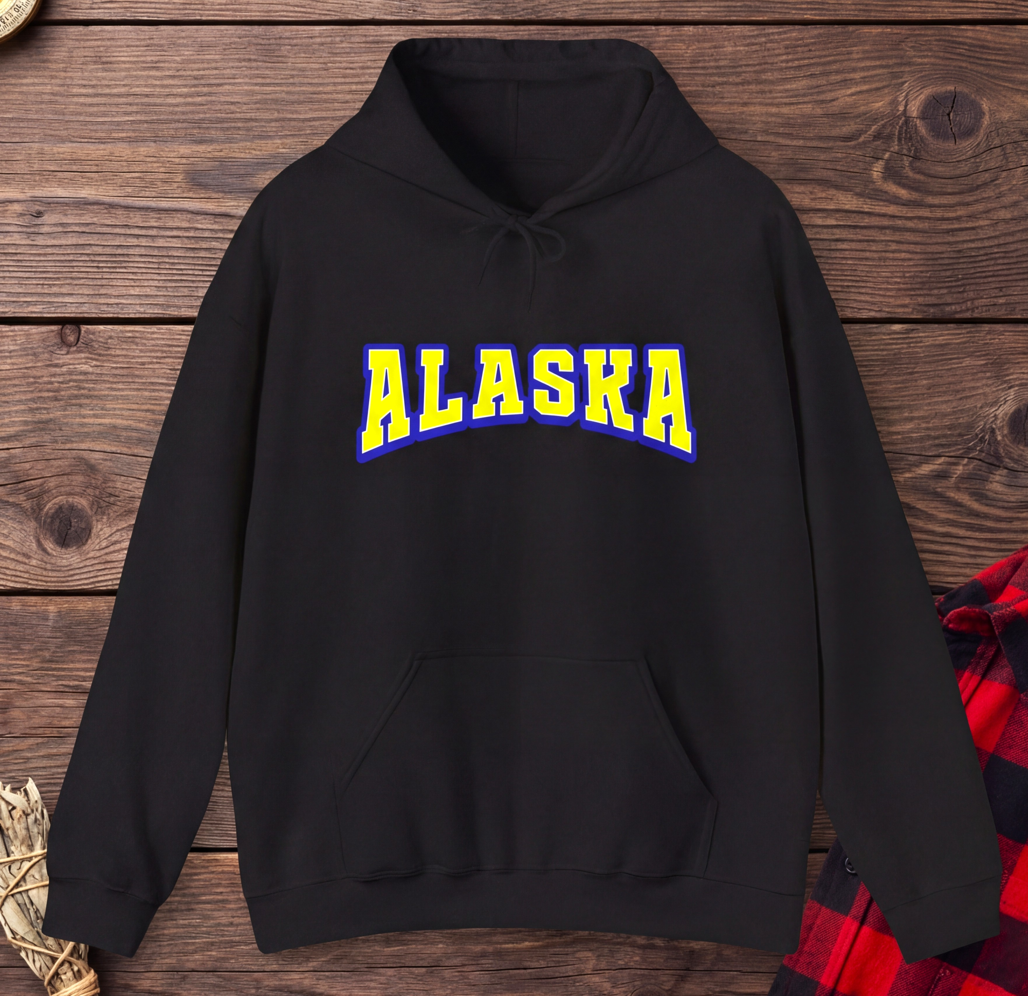 Alaska Collegiate Heavy Blend Hoodie