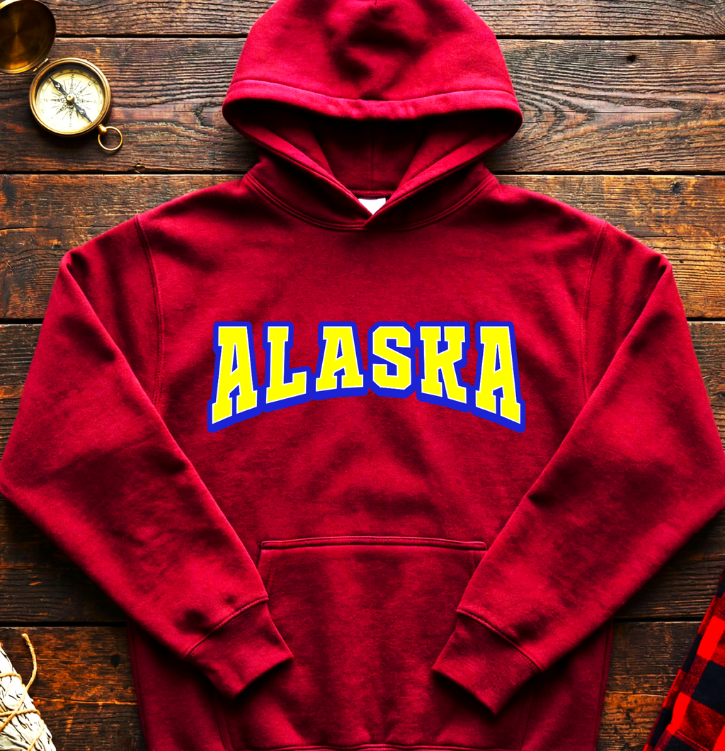 Alaska Collegiate Heavy Blend Hoodie