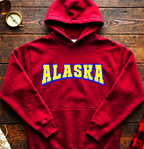 Alaska Collegiate Heavy Blend Hoodie