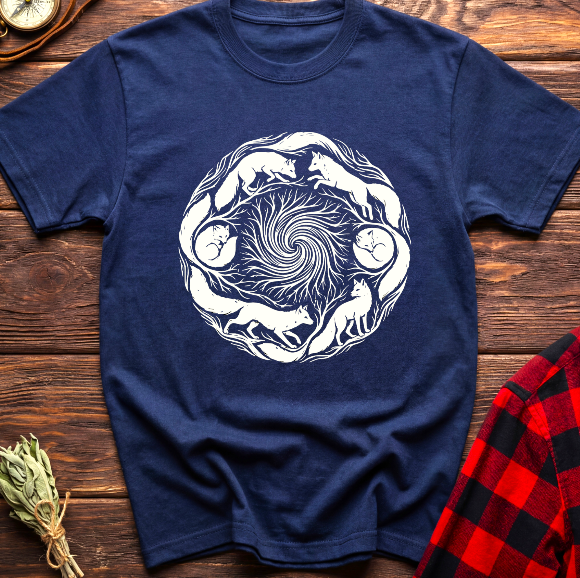 Fox Mandala T-Shirt