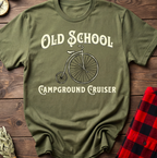 Old School Campground Cruiser Tee