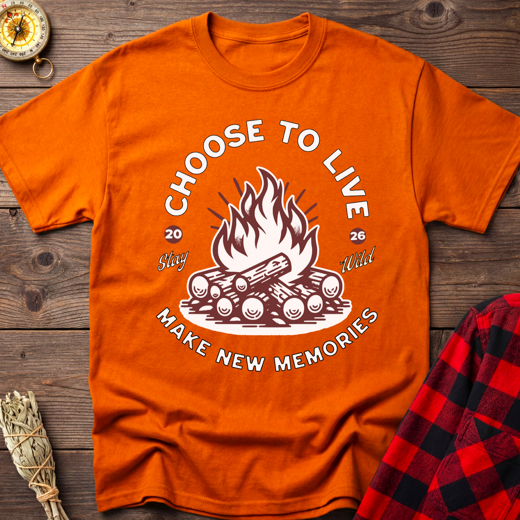 Choose to Live Campfire Tee