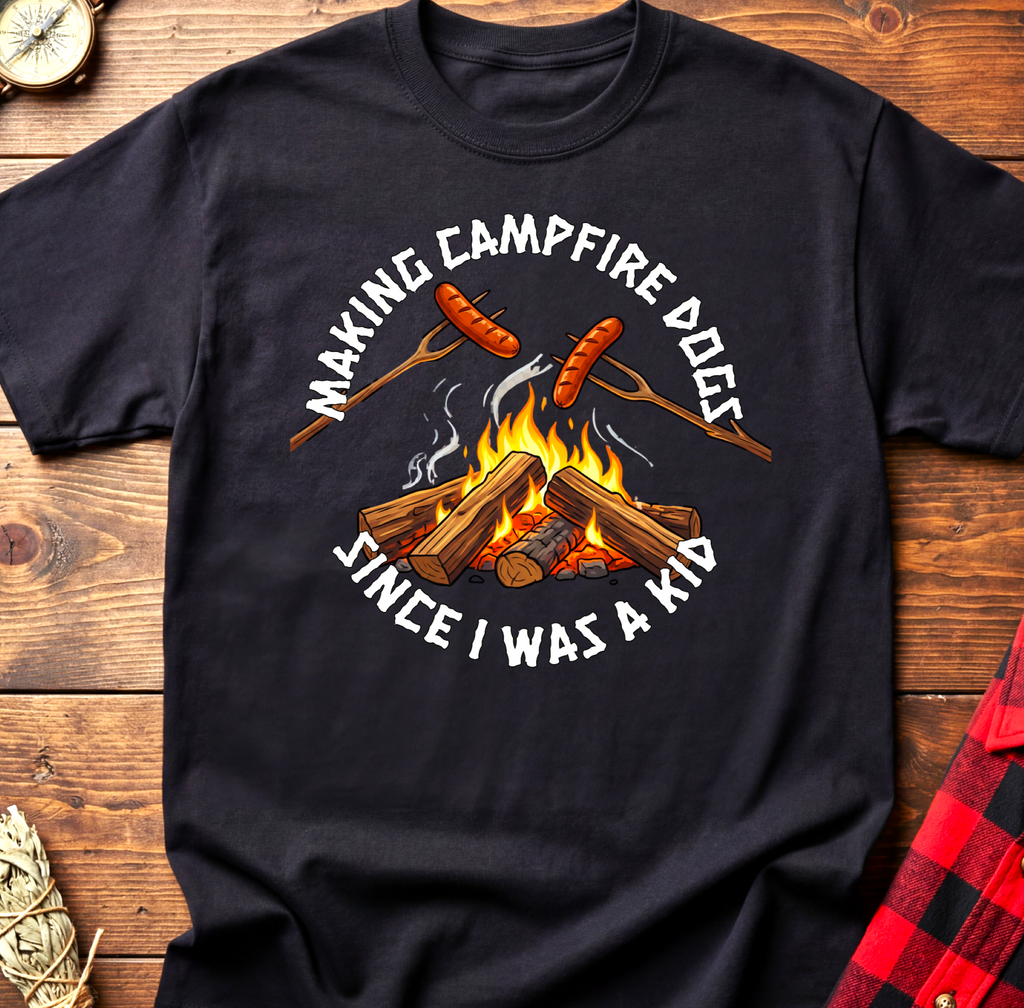 Campfire Dogs Tee
