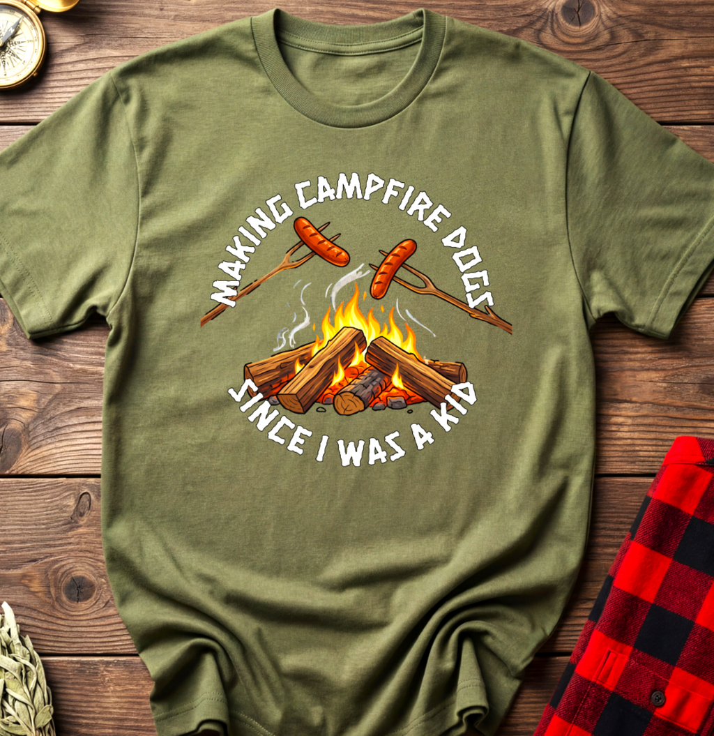 Campfire Dogs Tee