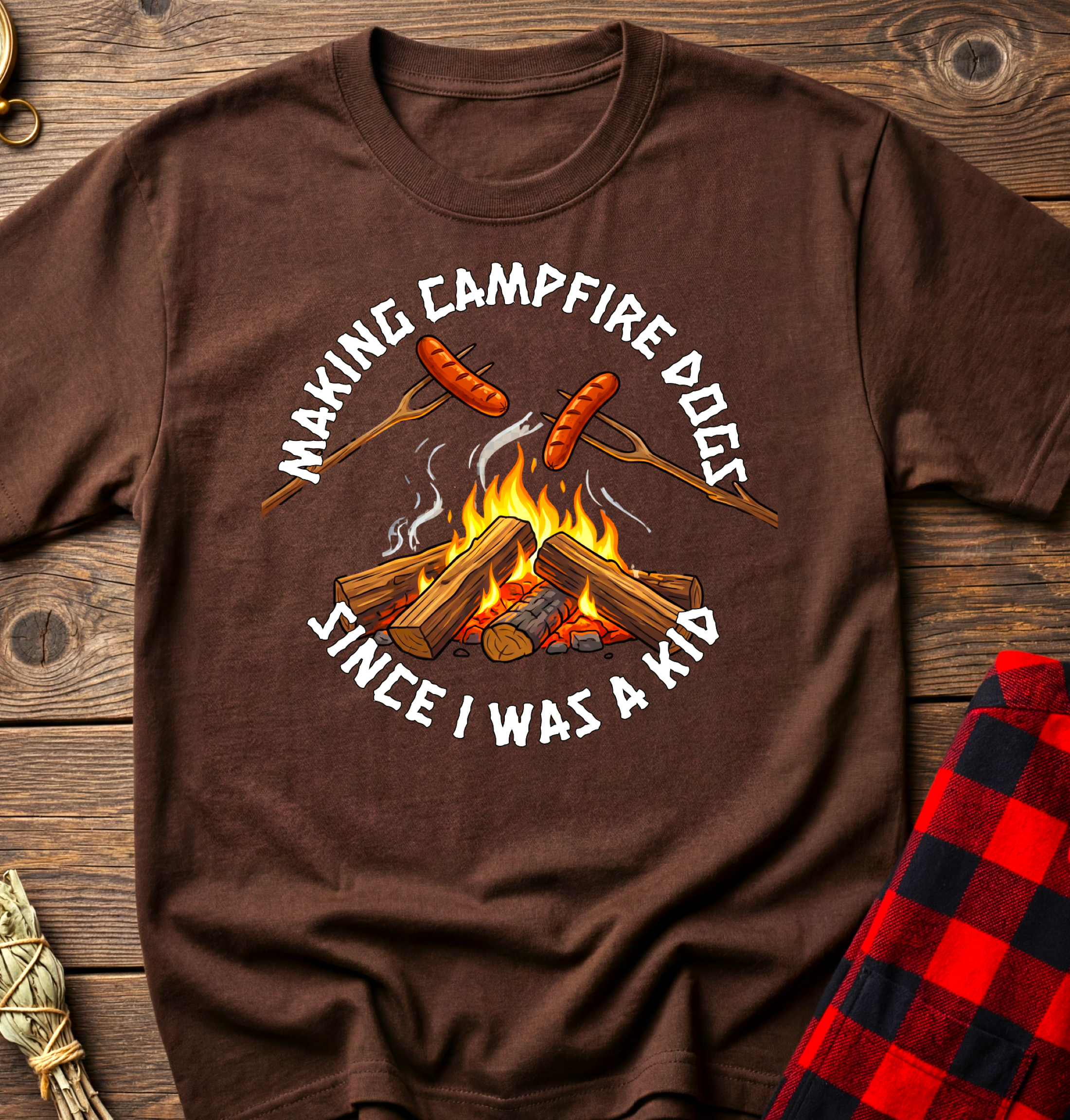 Campfire Dogs Tee