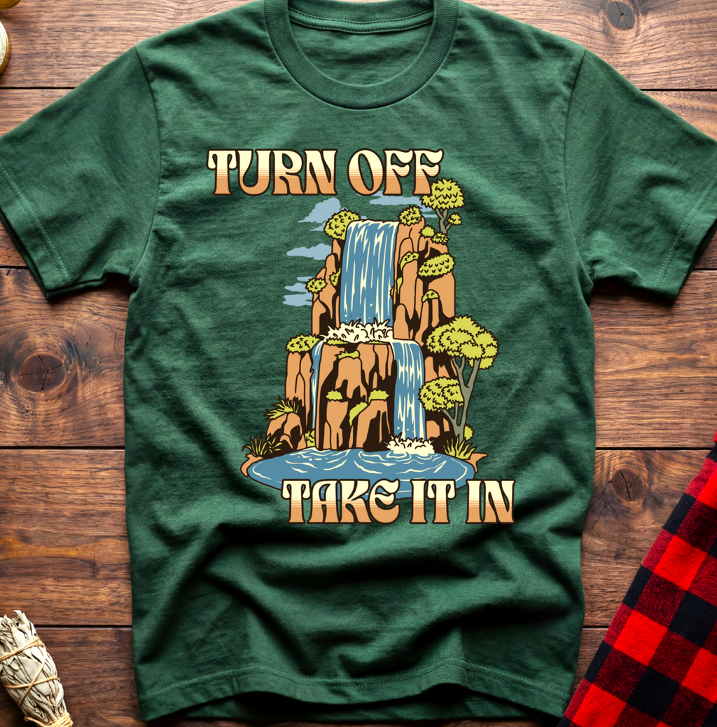 Turn Off Take It In Tee