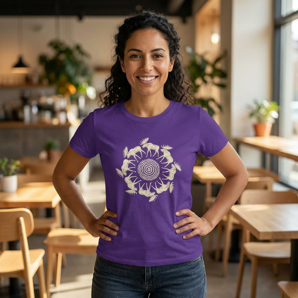 Moose Mandala Women's Tee